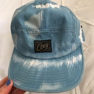 Obey tie dye hat